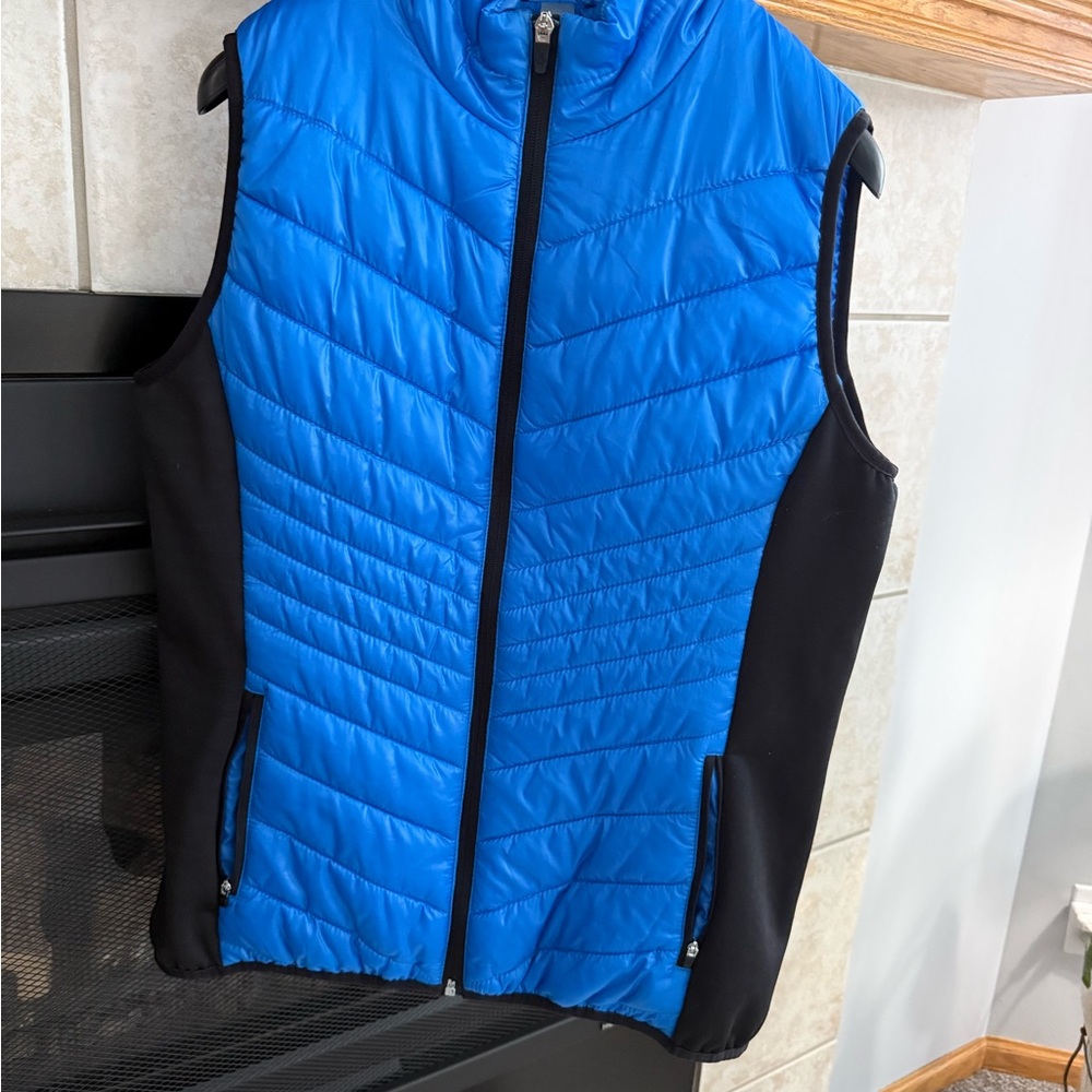 Xersion Blue and Black Women's Vest